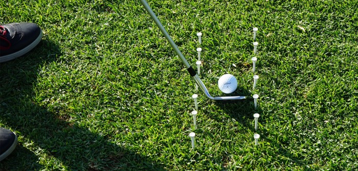 Golf Wedge Play Drill 108. Technique: Optimal Swing Path Golf Wedge Play Drill - Technique: Swing Path